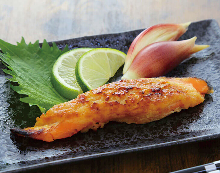 Saikyoyaki-style Salmon